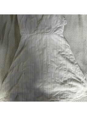 Sincerely white mini dress